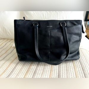 Rare black cole haan American Airlines tote